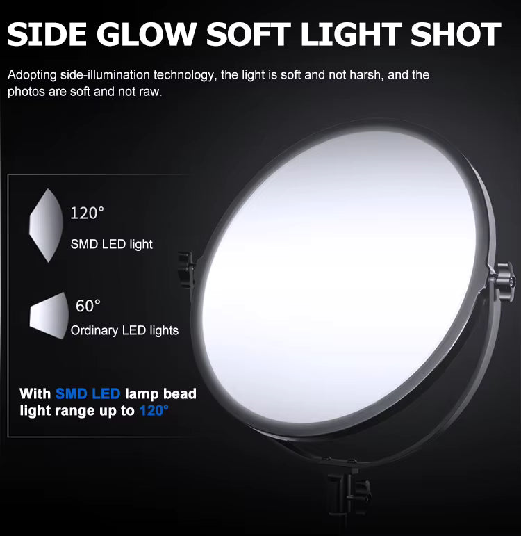 Ring Light YG-360Y – 55W avec Trépied Réglable