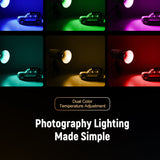 Lampe LED COB RGB LUXCEO L60RGB 60W Photo Vidéo