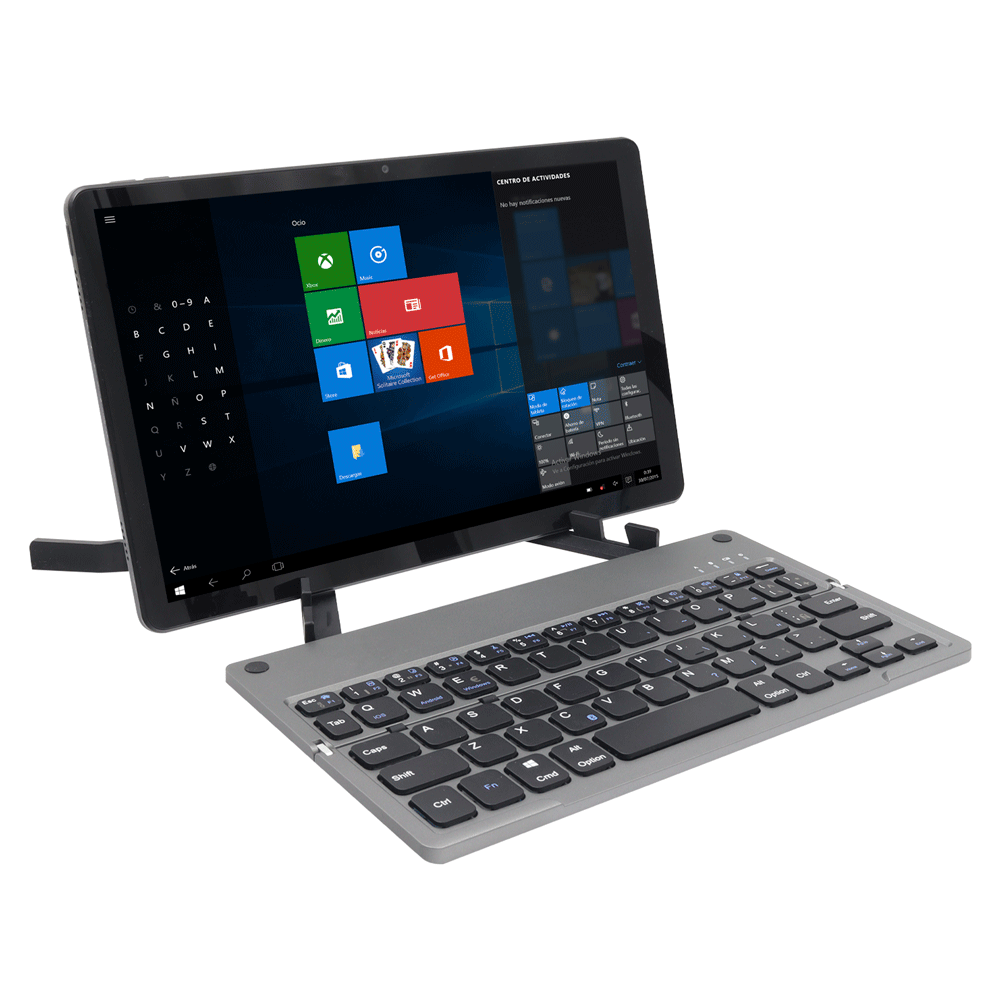 Clavier Bluetooth Pliable TECURS avec Support iOS Android Windows