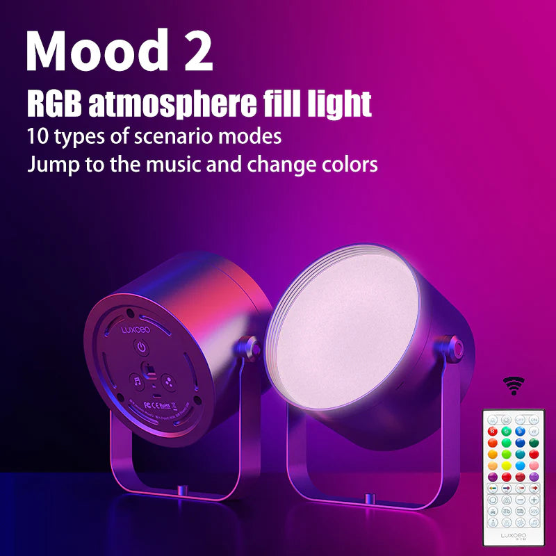 Lampe Ambiance LED RGB Mood 2 – 36 000 Couleurs & Mode Musique
