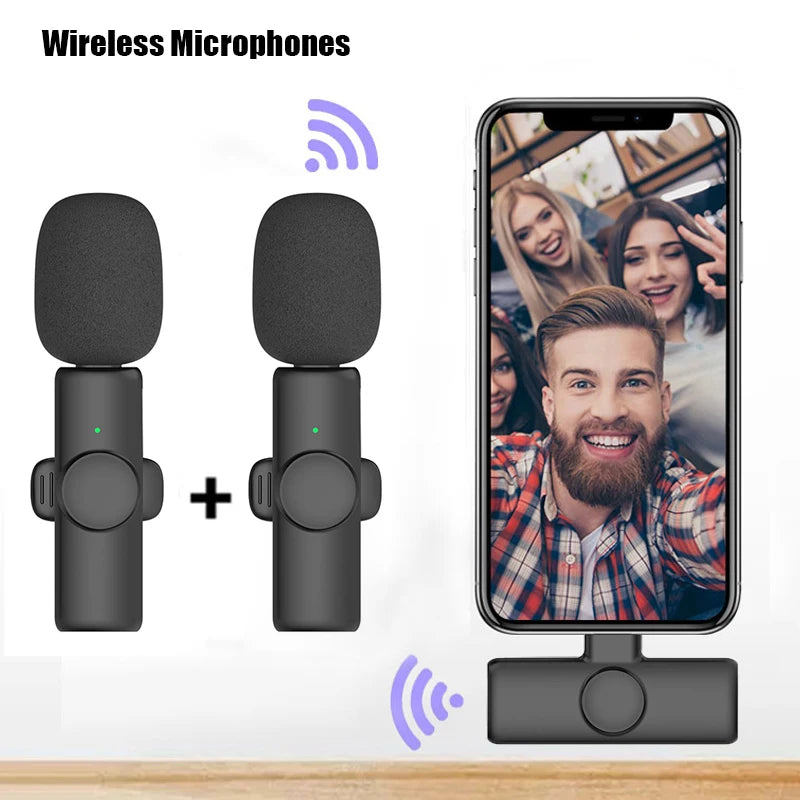 Duo Microphone sans fil pour téléphone