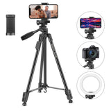 Trépied Neepho NP3180S 130cm avec Télécommande Bluetooth pour Smartphone & Caméra