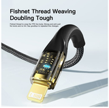 Câble USB Type-C vers Lightning Royal RO-11 27W PD Fast Charge