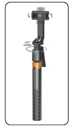 Perche Selfie Q13 Trépied AI 360° avec Télécommande