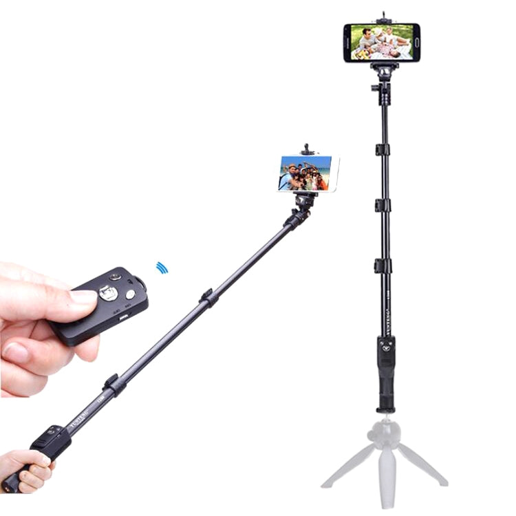 Yunfeng YF-1288 – Perche Selfie Bluetooth Télescopique 125 cm