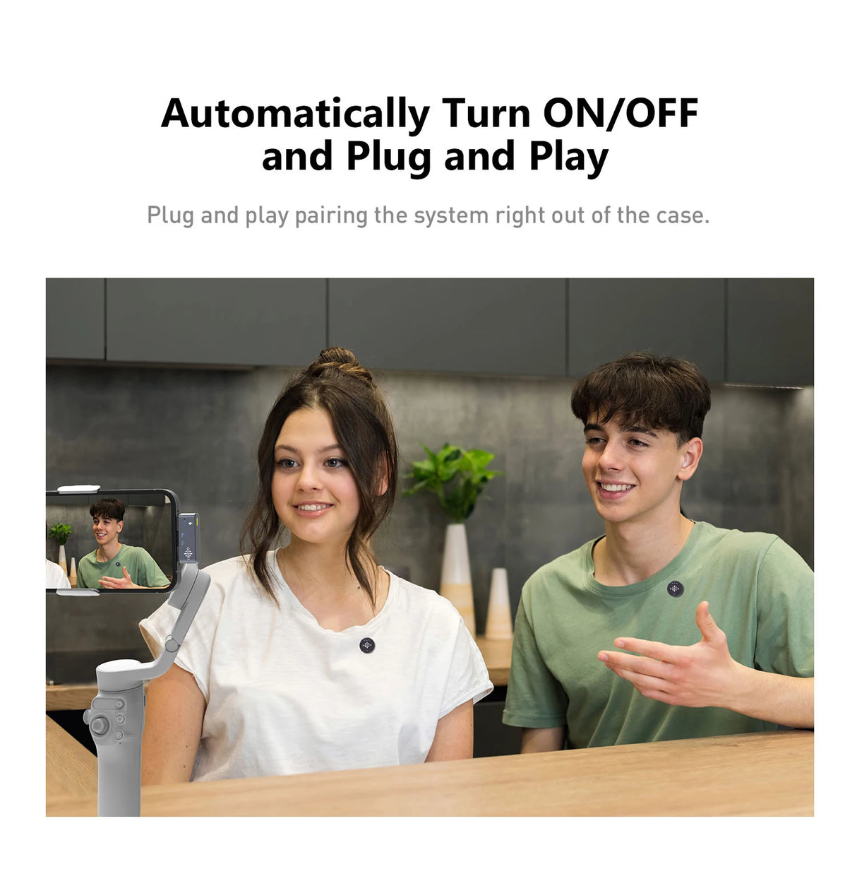 Luucco Airwave K2 Mini – Système de Micro Sans Fil USB-C Professionnel