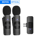 Microphone Sans Fil BOYA BY-V20 Double USB-C