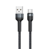 Câble Micro USB Métallique Plustar PL432M – 3.1A, Nylon Tressé