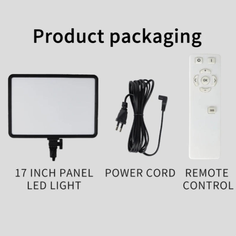 JMARY FM-17RS Panneau LED 17 Pouces, Intensité Variable avec Télécommande et Commande Tactile