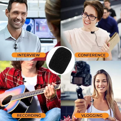 Mousse Micro Casque et Bonnette Mini : Son Impeccable, Format Compact