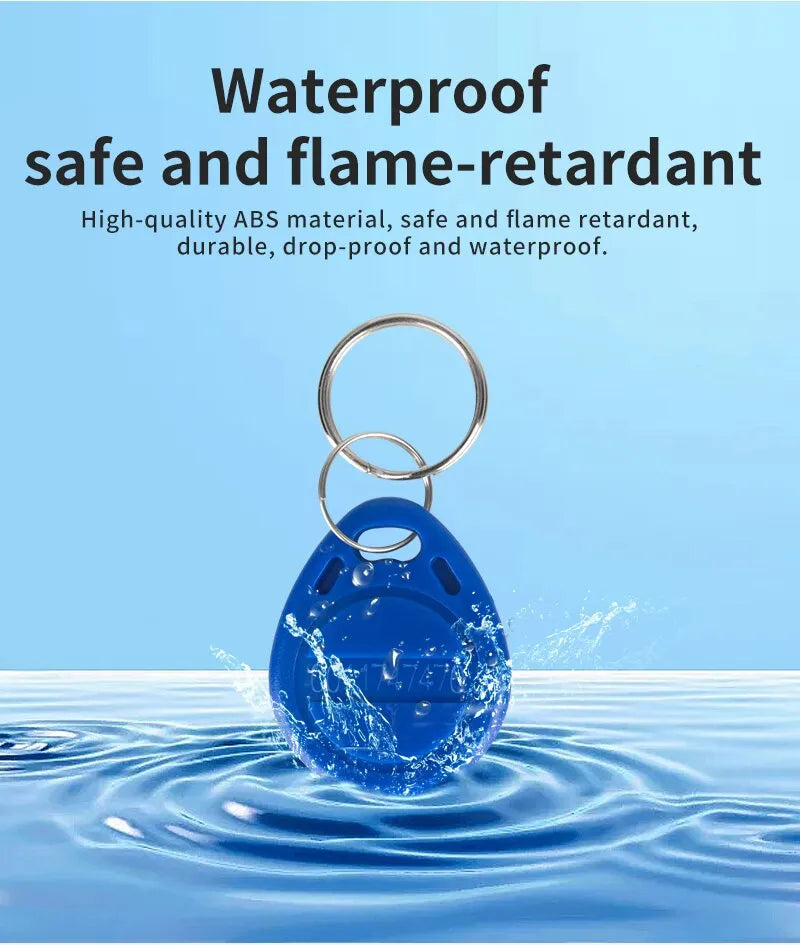 حامل مفاتيح RFID TK4100 EM4100: قراءة فقط، التحكم في الوصول، 125KHz