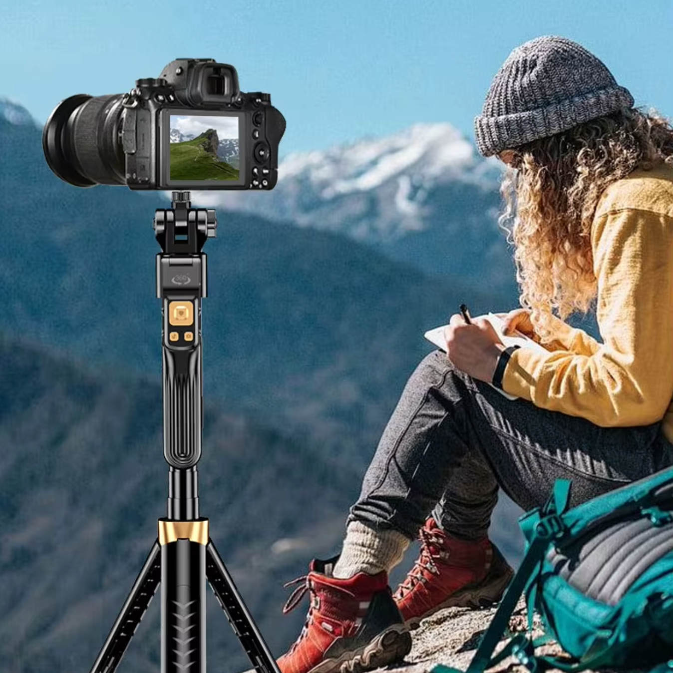 Trépied Intelligent A6000 avec Suivi Automatique du Visage et Télécommande