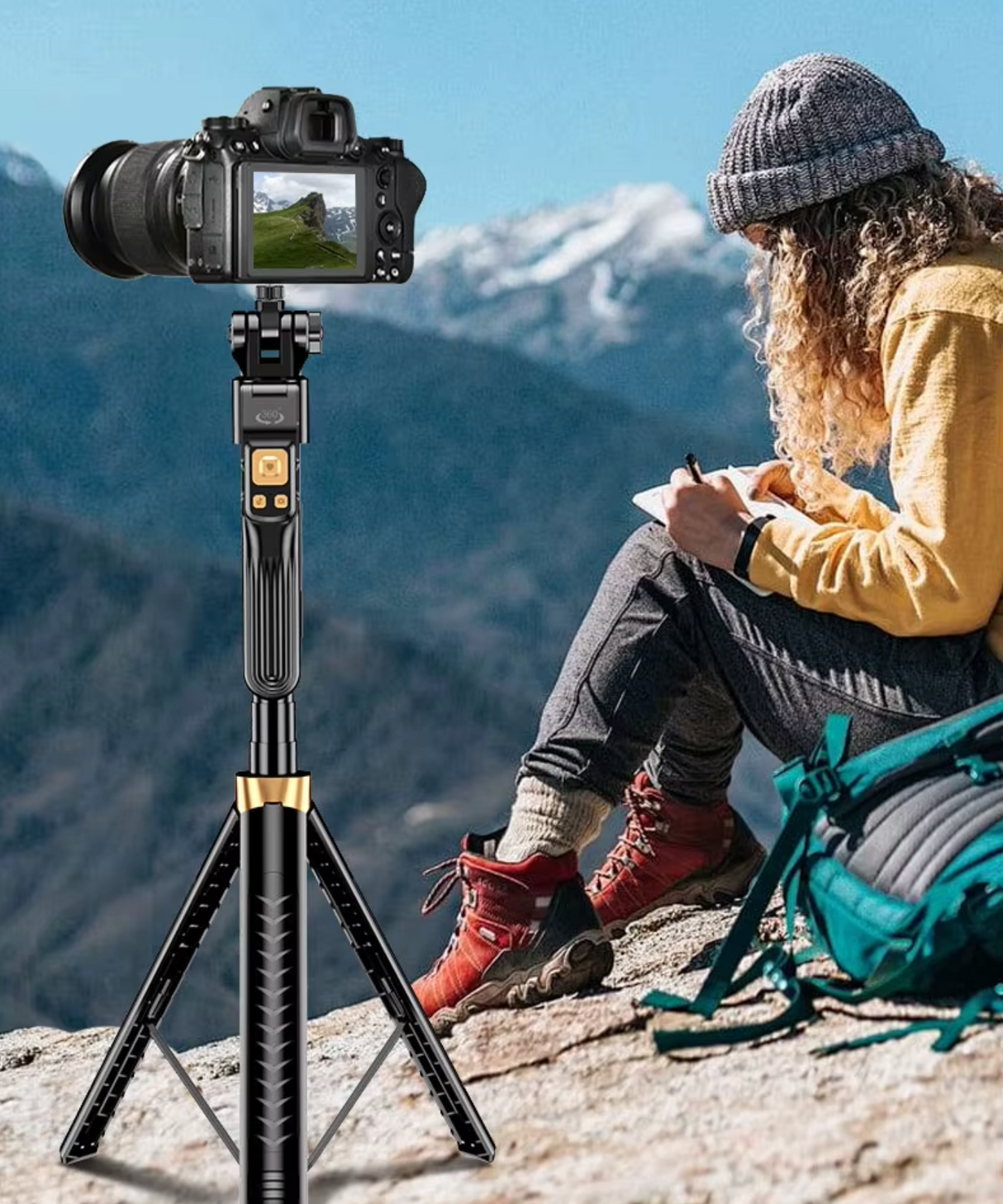 Trépied Intelligent A6000 avec Suivi Automatique du Visage et Télécommande