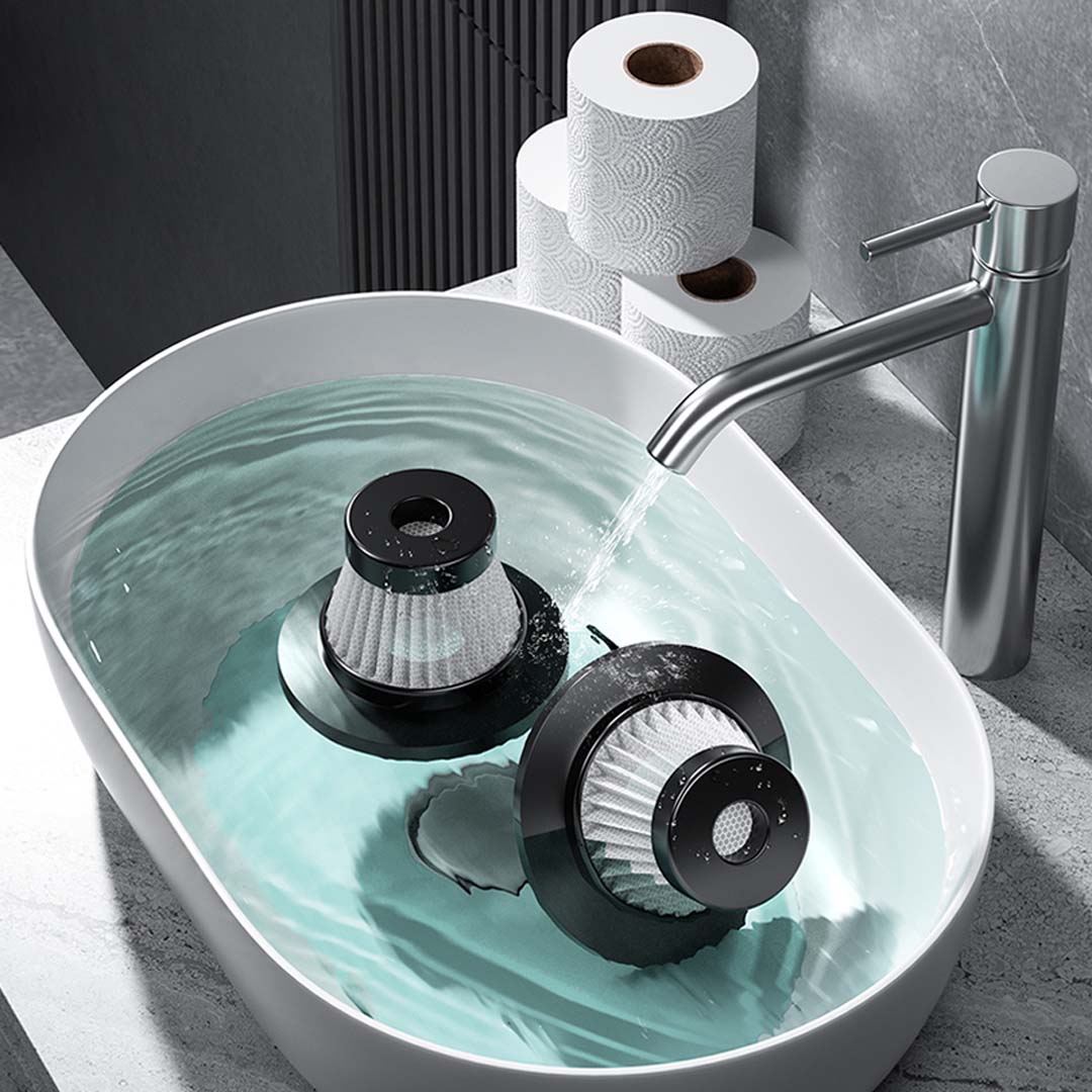 Aspirateur Sans Fil & Gonfleur 5-en-1 Essager F19 Plus – 8000PA, avec Power Bank 4000mAh