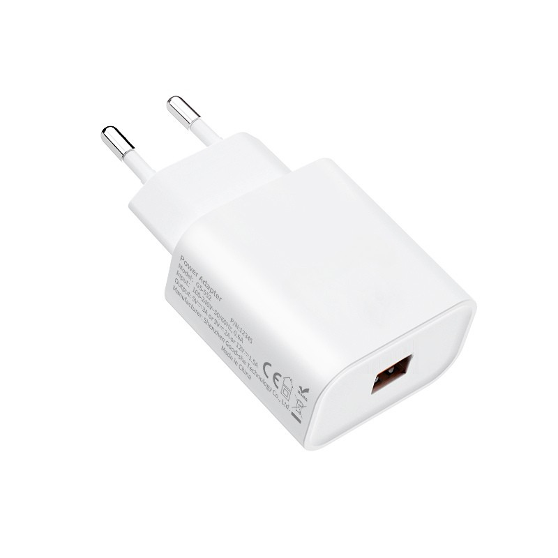 Chargeur Secteur PLUSTAR W004 22,5W USB avec Câble Micro-USB