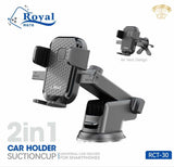 Support Téléphone Voiture Royal R676 RCT-30 Réglable Universel