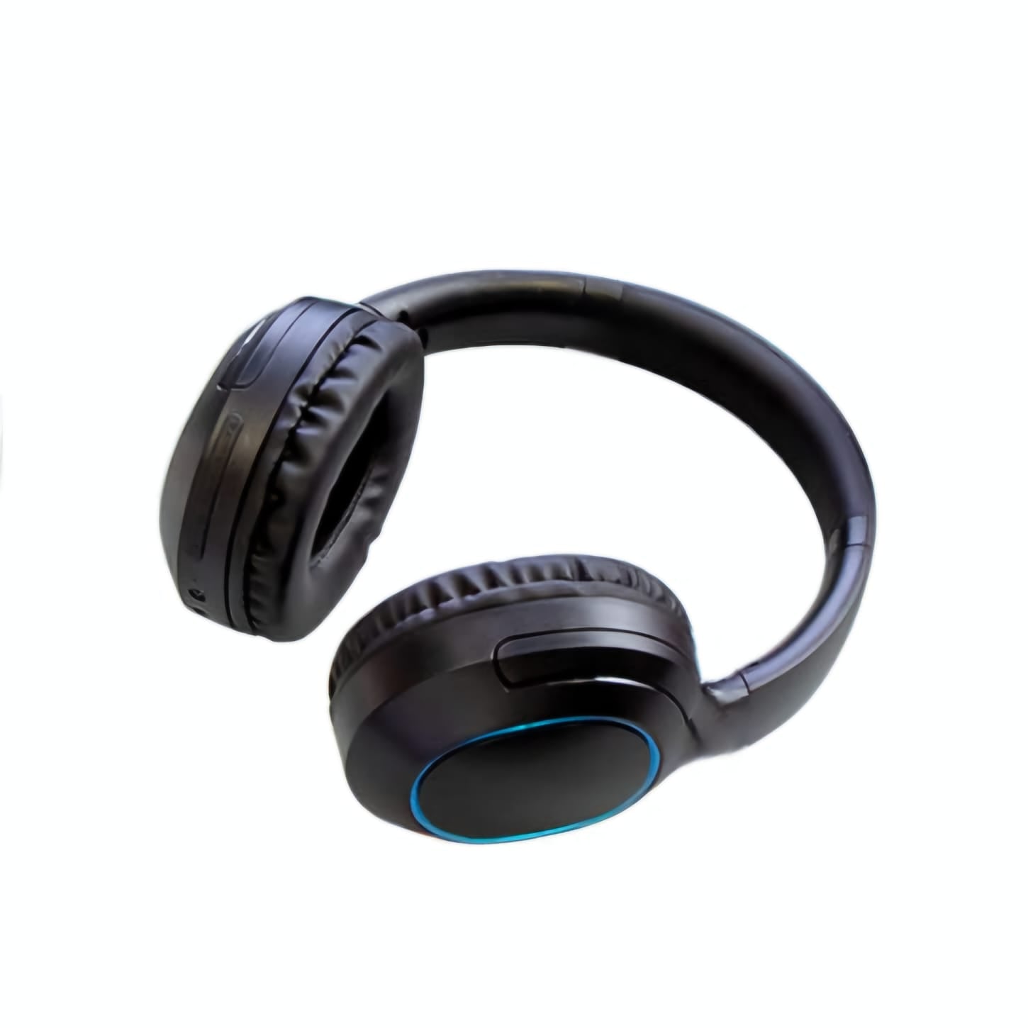Casque Stéréo Sans Fil Rechargeable avec Micro Détachable - Noir