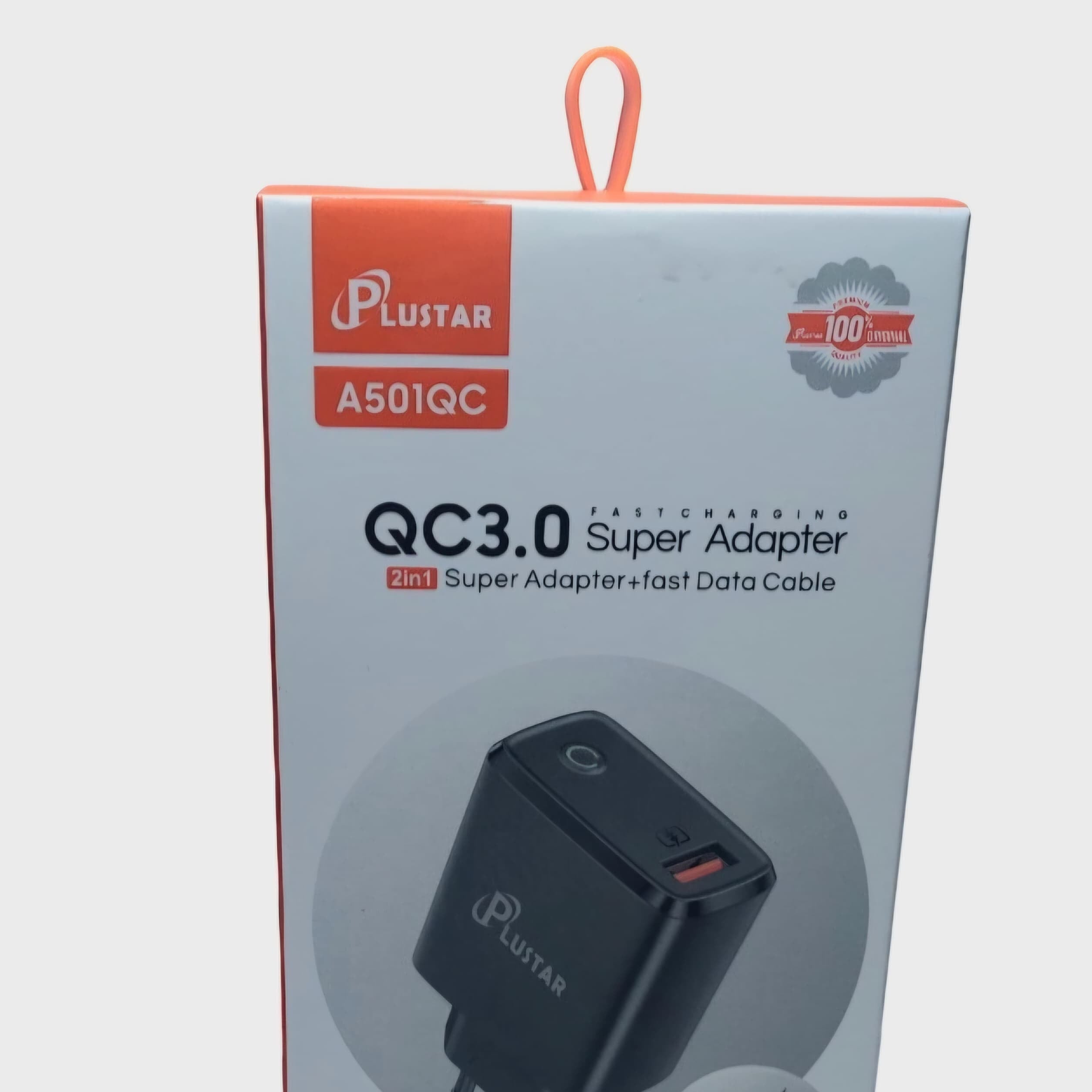 PLUSTAR A501QC Chargeur Fast charge 3A et 18W avec Cable Type C