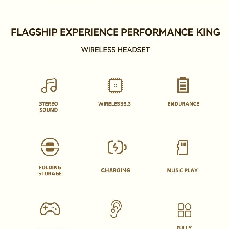 Casque Bluetooth DigitPlus 6D avec Réduction de Bruit ANC et Basses Puissantes