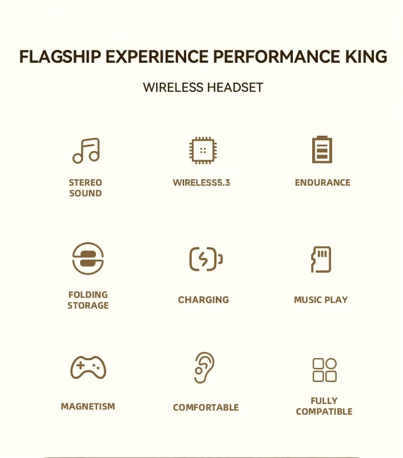 Casque Bluetooth DigitPlus 6D avec Réduction de Bruit ANC et Basses Puissantes