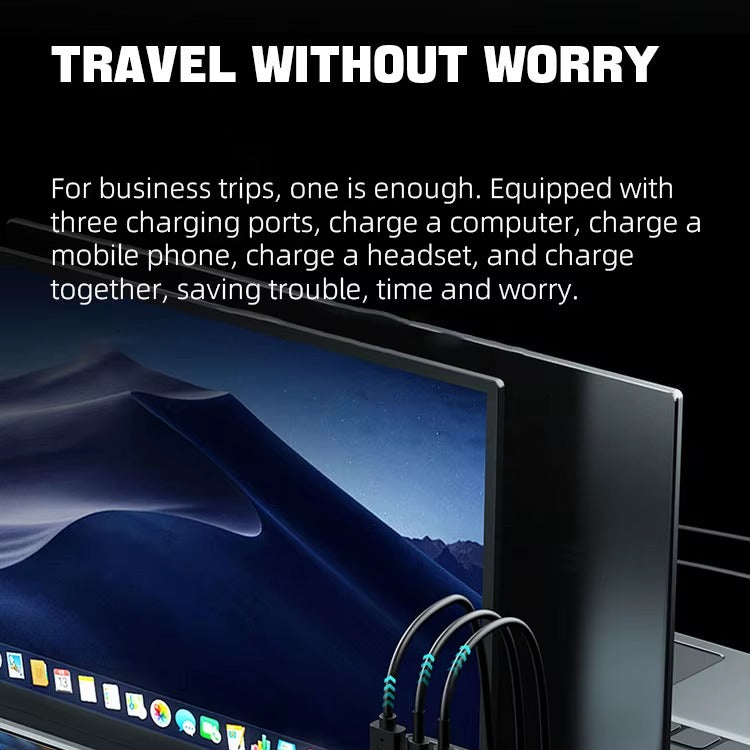 Power Bank 100W 20000mAh - Charge Rapide pour MacBook, Laptop Type C et Mobiles