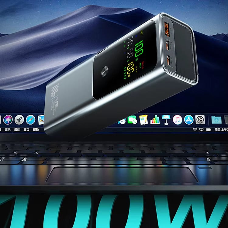 Power Bank 100W 20000mAh - Charge Rapide pour MacBook, Laptop Type C et Mobiles