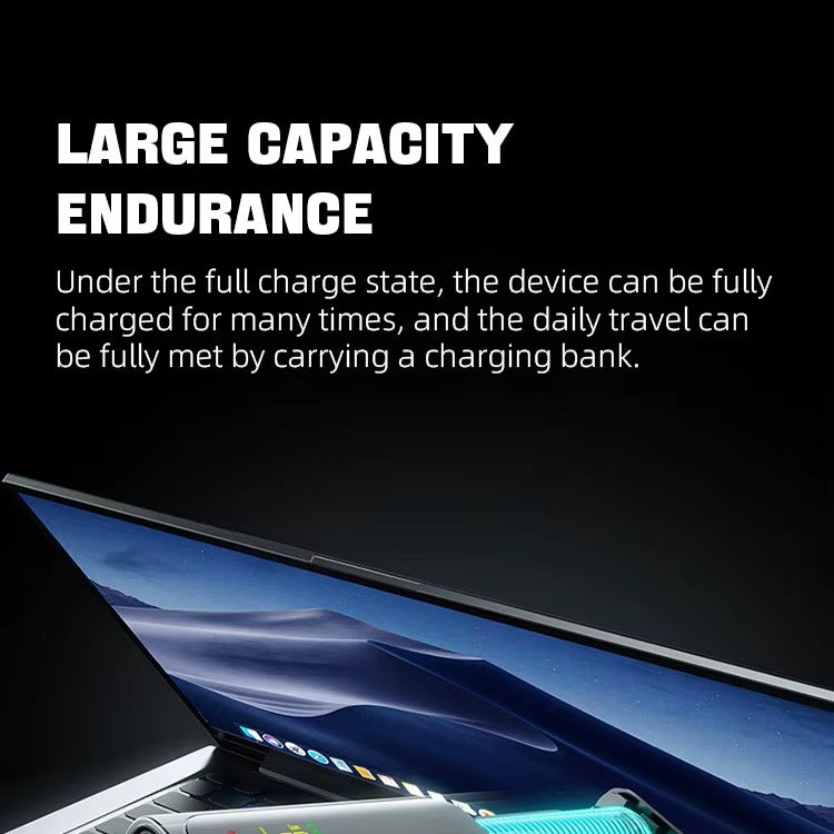 Power Bank 100W 20000mAh - Charge Rapide pour MacBook, Laptop Type C et Mobiles