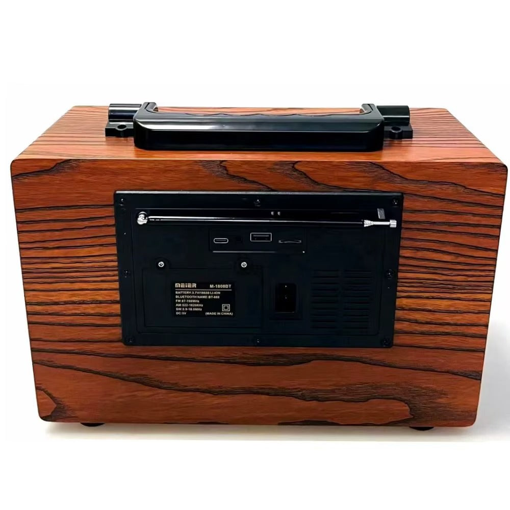 Radio Bluetooth Voiture Multifonction avec Lecteur MP3, FM/AM, USB, TF, Aux et Télécommande