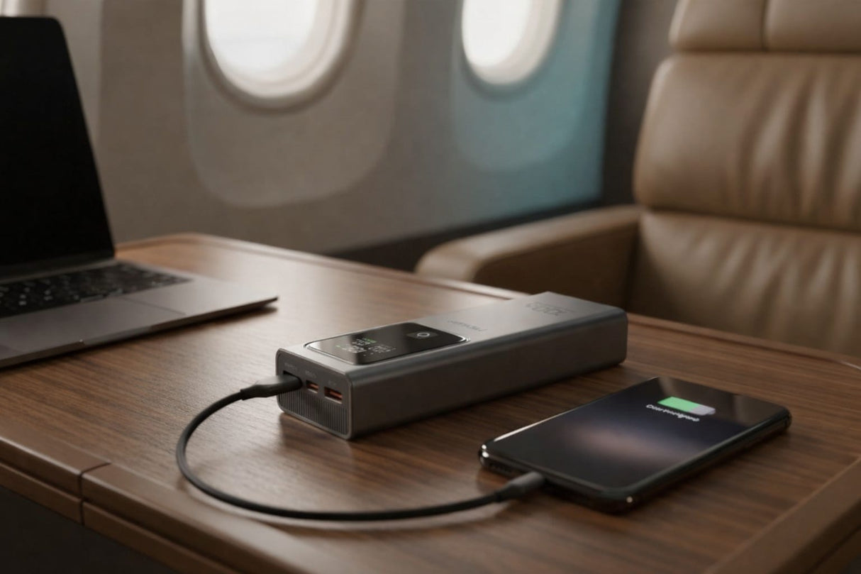 Power Bank 100W 20 000 mAh USB-C PD pour Ordinateur Portable