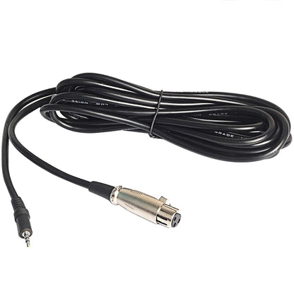 Câble XLR stéréo (2 mètres) de qualité pour Microphone Condensateur