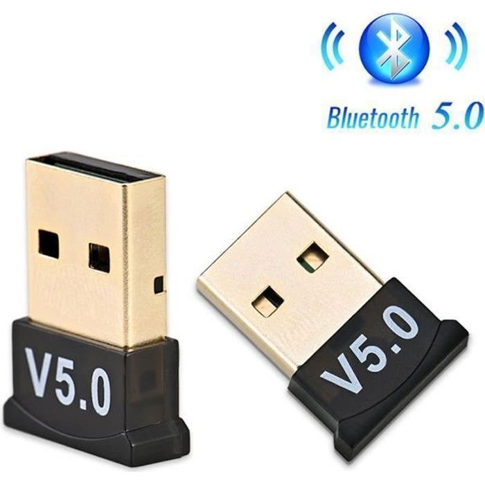Adaptateur Bluetooth 5.0 USB – Longue Portée 50m, Plug & Play