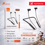 Écouteurs Bluetooth Tour de Cou Plustar PS-BH28 – Bluetooth 5.3