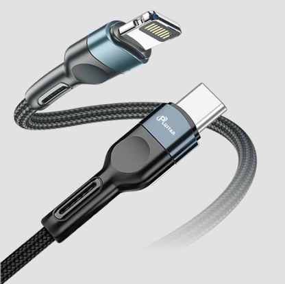 Plustar PL417 - Câble de Charge Rapide USB-C vers Lightning 20W (1m)