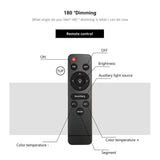 Ampoule LED 85W Photo/Vidéo E27 avec Télécommande 3000K-6500K