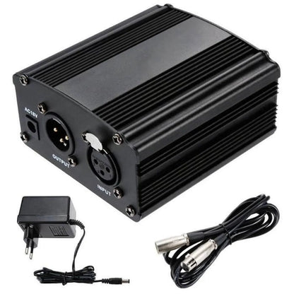 Phantom power 48V et Cable XLR Male female 2M
