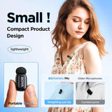 BOYA Mini Micro Sans Fil Type-C & Lightning – AI Voice, Noise Cut