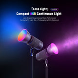 Lampe LED COB RGB LUXCEO L60RGB 60W Photo Vidéo