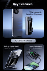 Power Bank Magnétique Royal P61 10000mAh 15W PD 22,5W