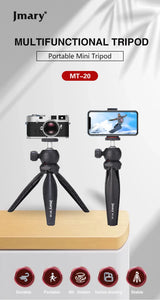 Mini Trépied MT-20 Compact 14 cm avec Rotule 1/4"