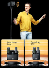 Microphone Lavalier Sans Fil DUNSPIN SK-963/964 – iPhone & Type-C