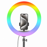 Ring Light RGB 33cm avec Trépied 2m