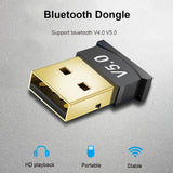 Adaptateur Bluetooth 5.0 USB – Longue Portée 50m, Plug & Play