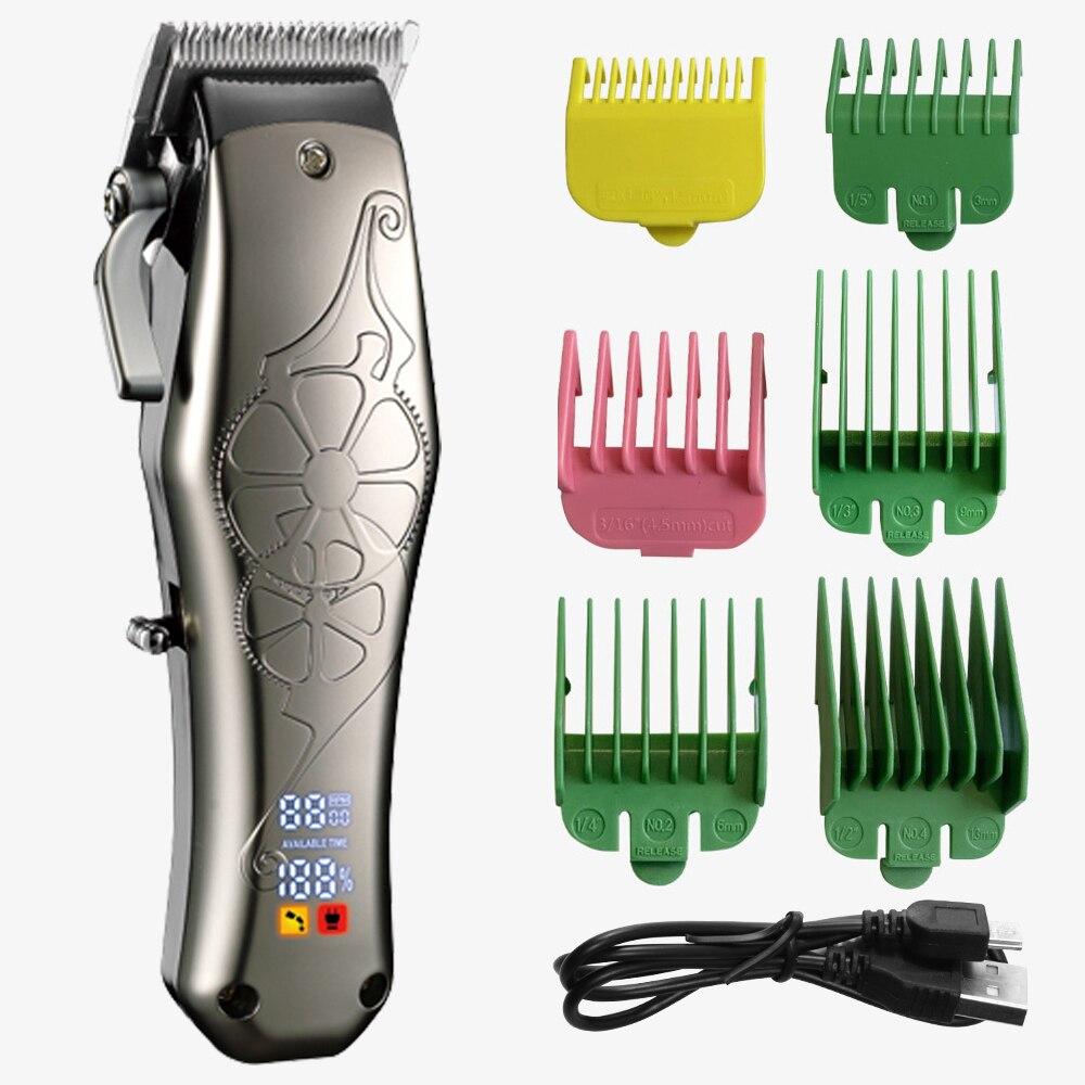 Tondeuse à Cheveux Rechargeable PLUSTAR – Autonomie 180 min | Chargement USB