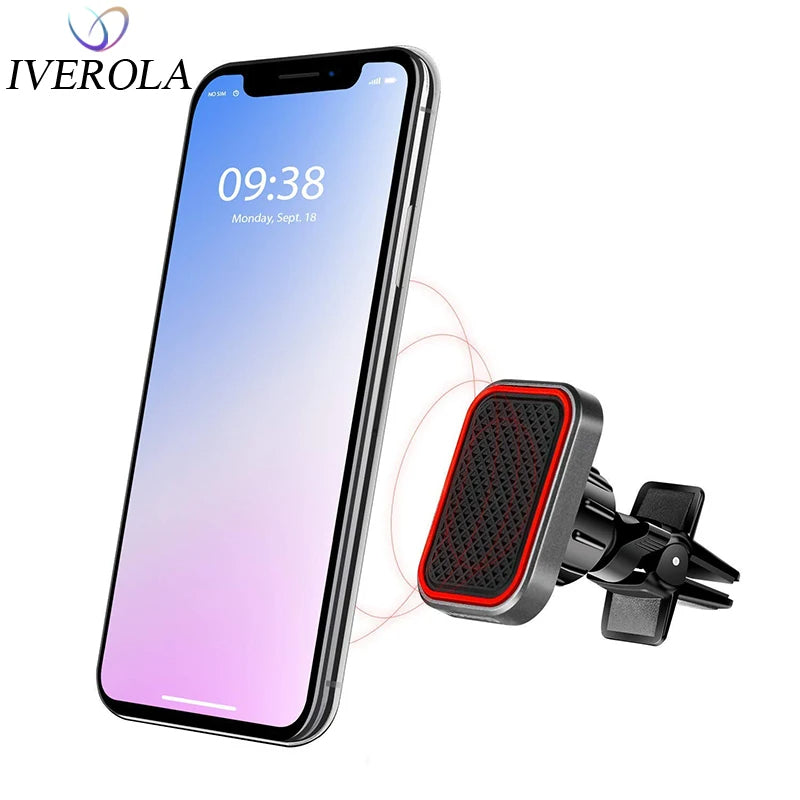 Support Téléphone Magnétique pour Voiture - Fixation Aération Ultra Stable