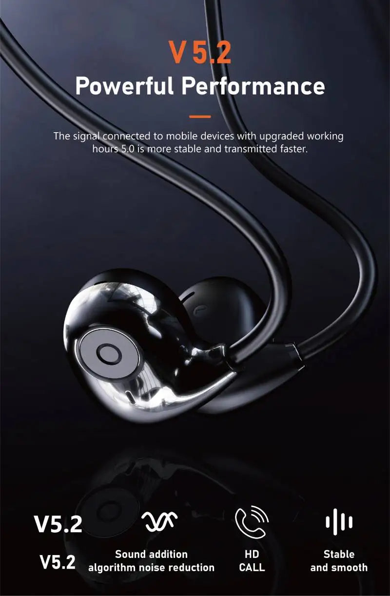 Écouteurs Bluetooth 5.3 TWS à Conduction d'Air – Autonomie 4h, Étanches IPX4