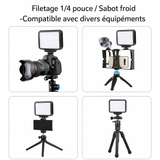 Lampe Vidéo LED RGB avec Mode HSL – Éclairage Photo & Vidéo