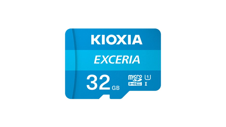 Carte mémoire Kioxia EXCERIA 32 Go – microSDHC UHS-I