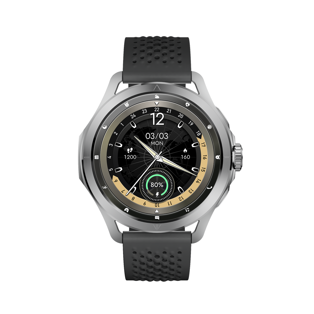 Montre Connectée KALOBEE SK44 Bluetooth Appels Écran HD 1.60"