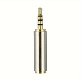 Adaptateur Audio Jack 3.5mm Male vers 2.5mm Femelle Plaque Or