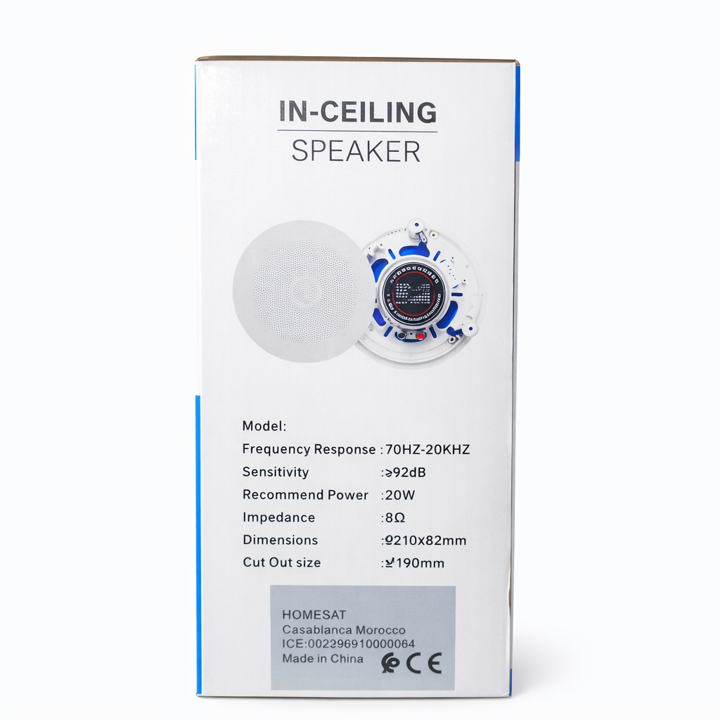 Haut-parleur plafond encastrable LGX-928 Hi-Fi 2 voies